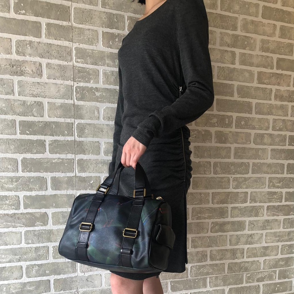 Lamb leather bag
